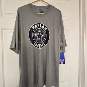 Dallas Cowboys Men's NFL Ultra Game T-Shirt Gray Polyester Sz XXL New with Tags